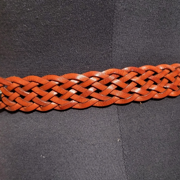 A.P.C. Braided Leather Belt size xs - Picture 4 of 5